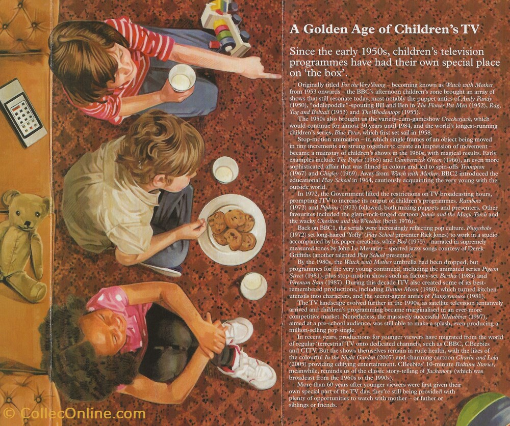 ZZZ Bande (Grande Bretagne) 2014 Classic children's TV 4 timbres zzz bande grande bretagne 2014 classic children s tv