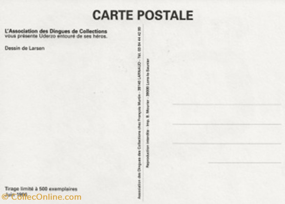 Astérix cartes postales bande dessinee asterix
