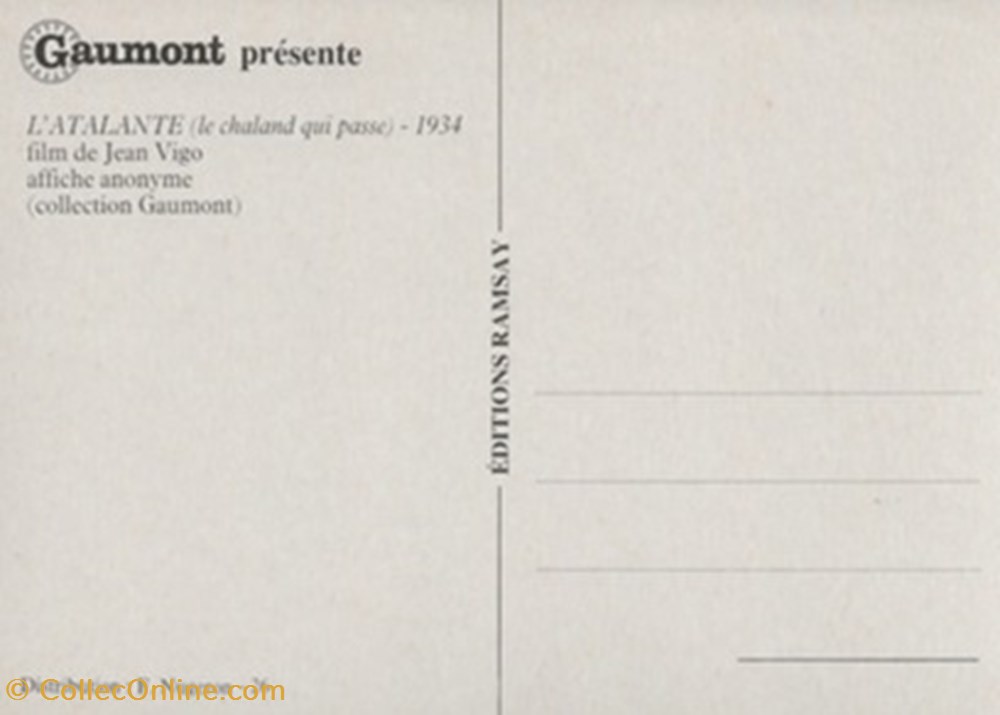 cartes postales autres le chaland qui passe