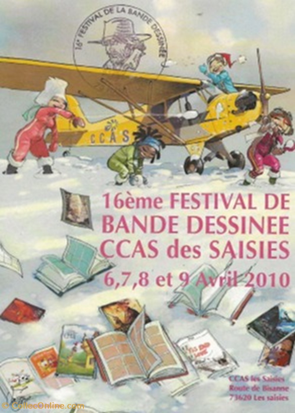 Les Saisies (73) 2010 cartes postales bande dessinee les saisies 73 2010