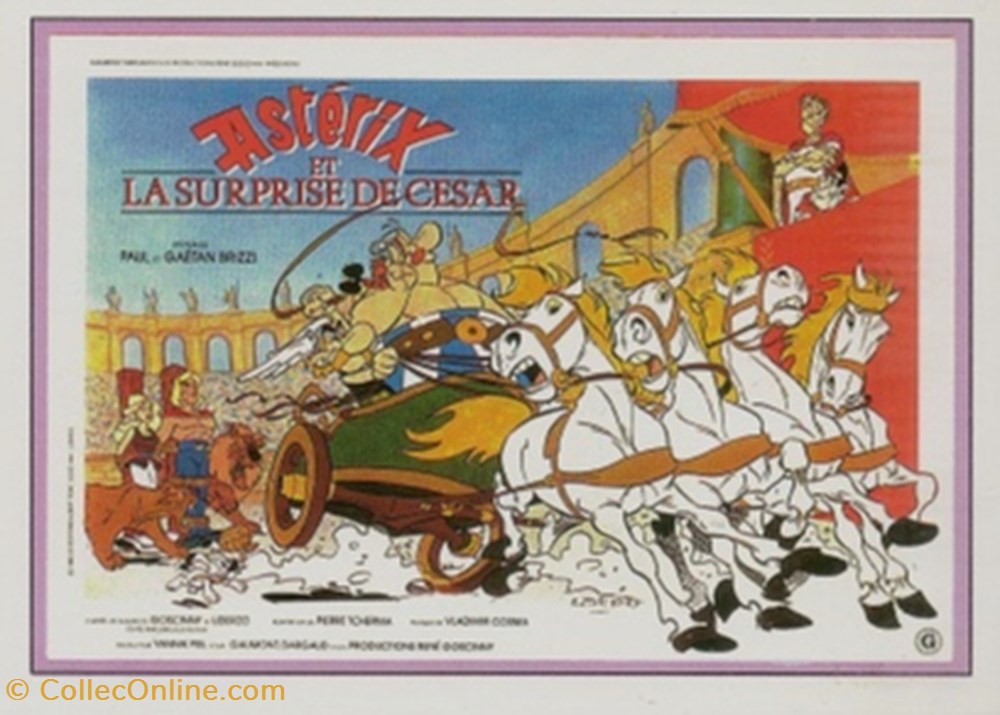 Astérix et la surprise de César cartes postales autres asterix et la surprise de cesar
