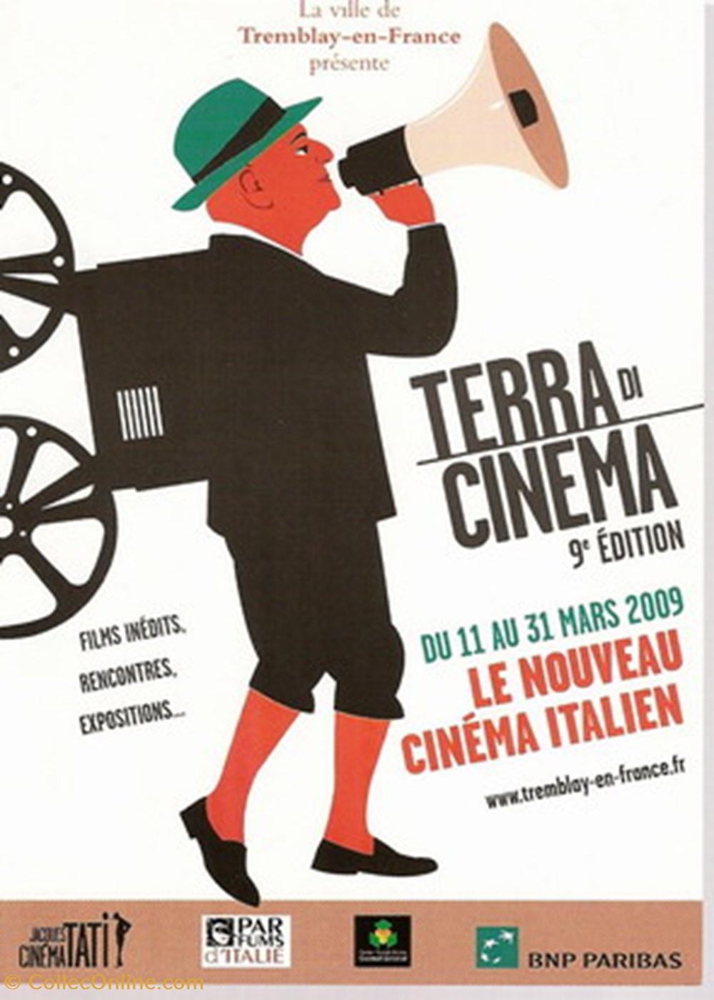 Le Tremblay en France Terra di cinema 2009 cartes postales autres le tremblay en france terra di cinema 2009