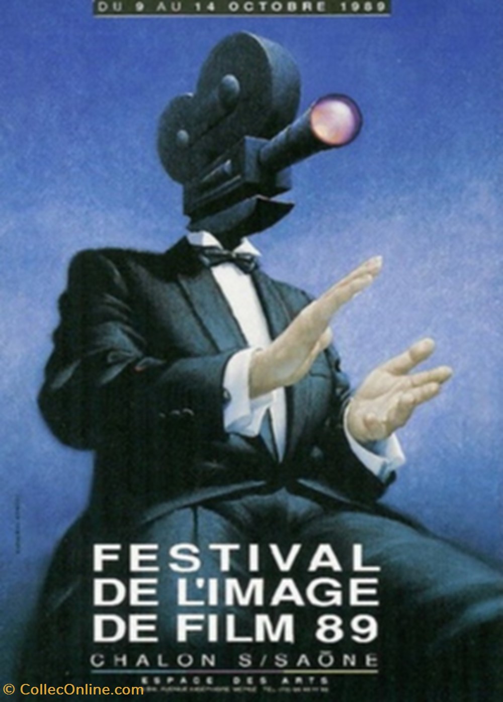 Chalon sur Saône Festival de l'image de film 1989 cartes postales autres chalon sur saone festival de image de film 1989
