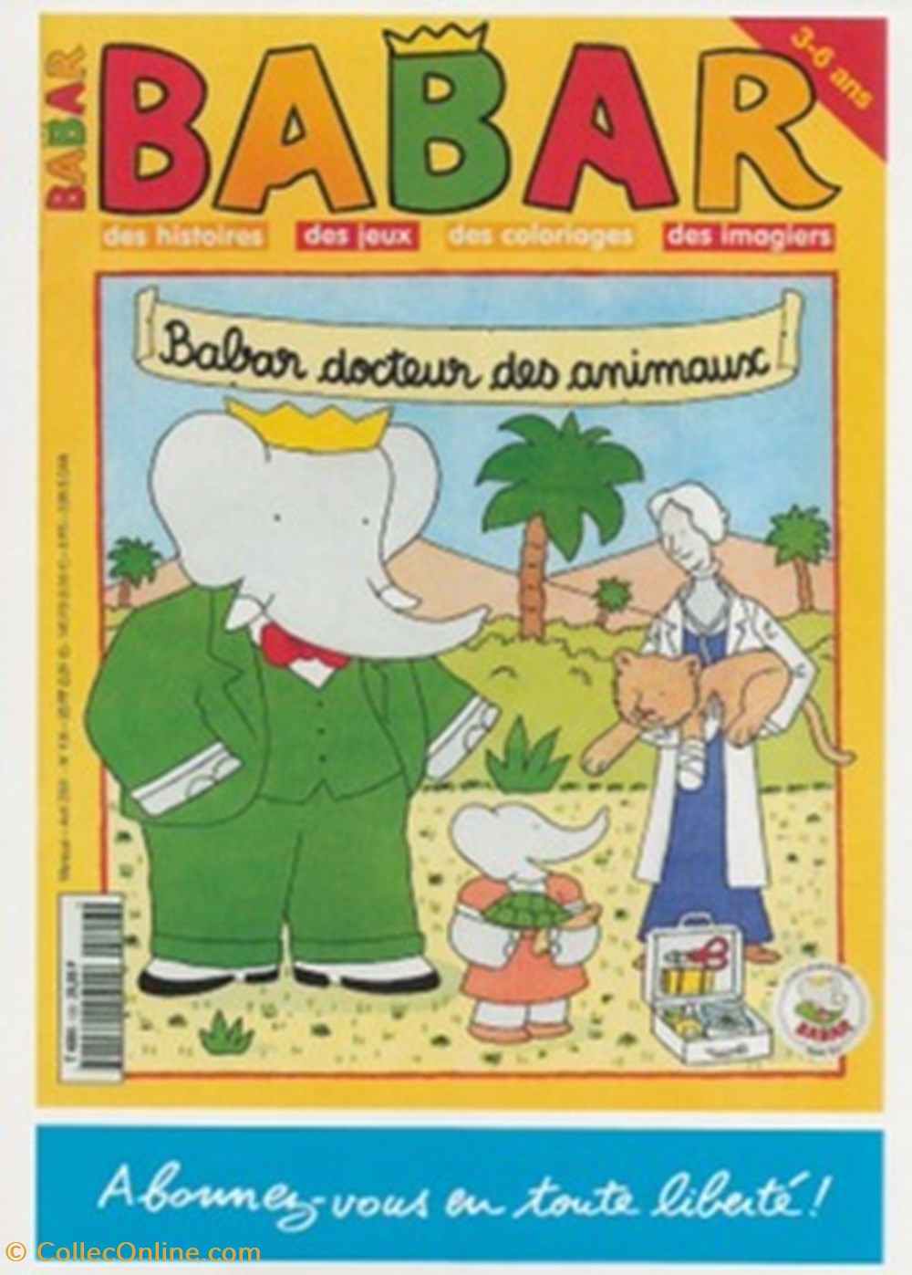 cartes postales bande dessinee babar