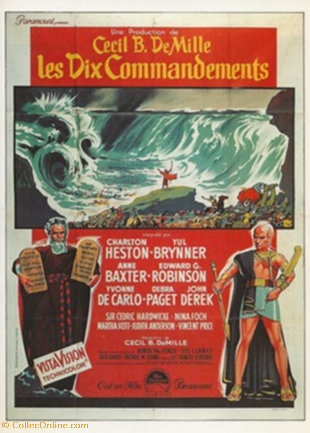 Les dix commandements cartes postales autres les dix commandements
