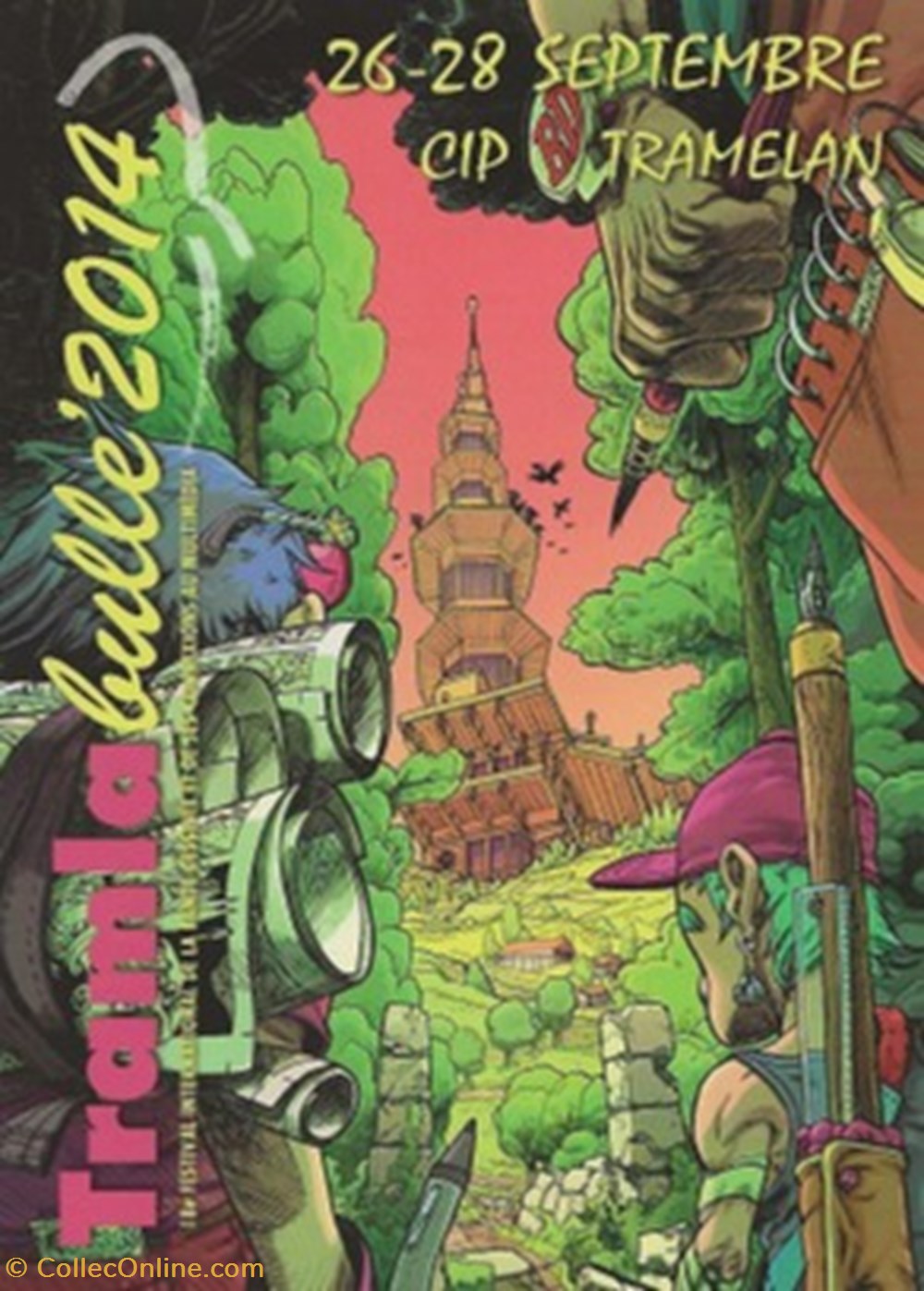 Tramelan (Suisse) 2014 cartes postales bande dessinee tramelan suisse 2014
