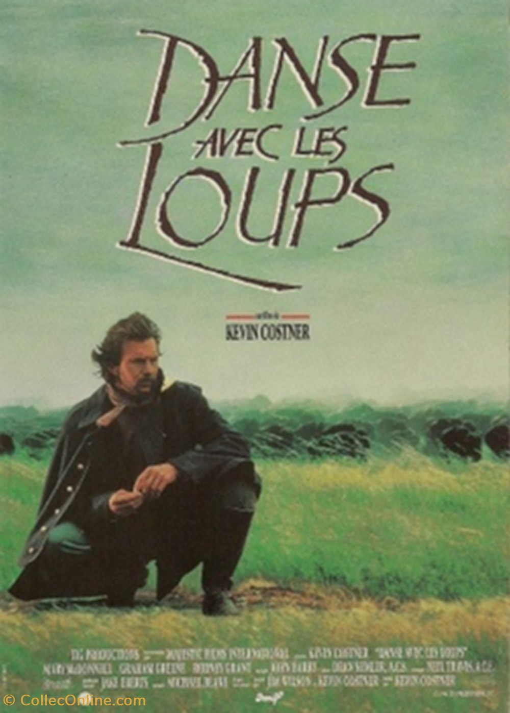 cartes postales autres danse avec les loups