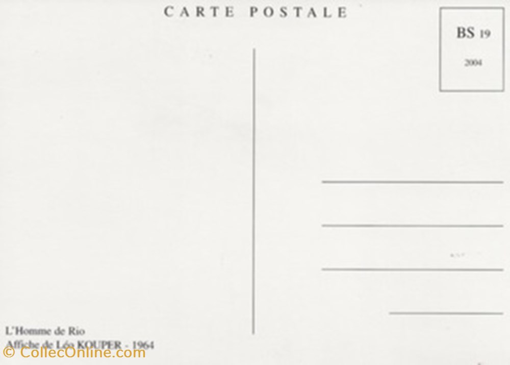 L'homme de Rio cartes postales autres l homme de rio