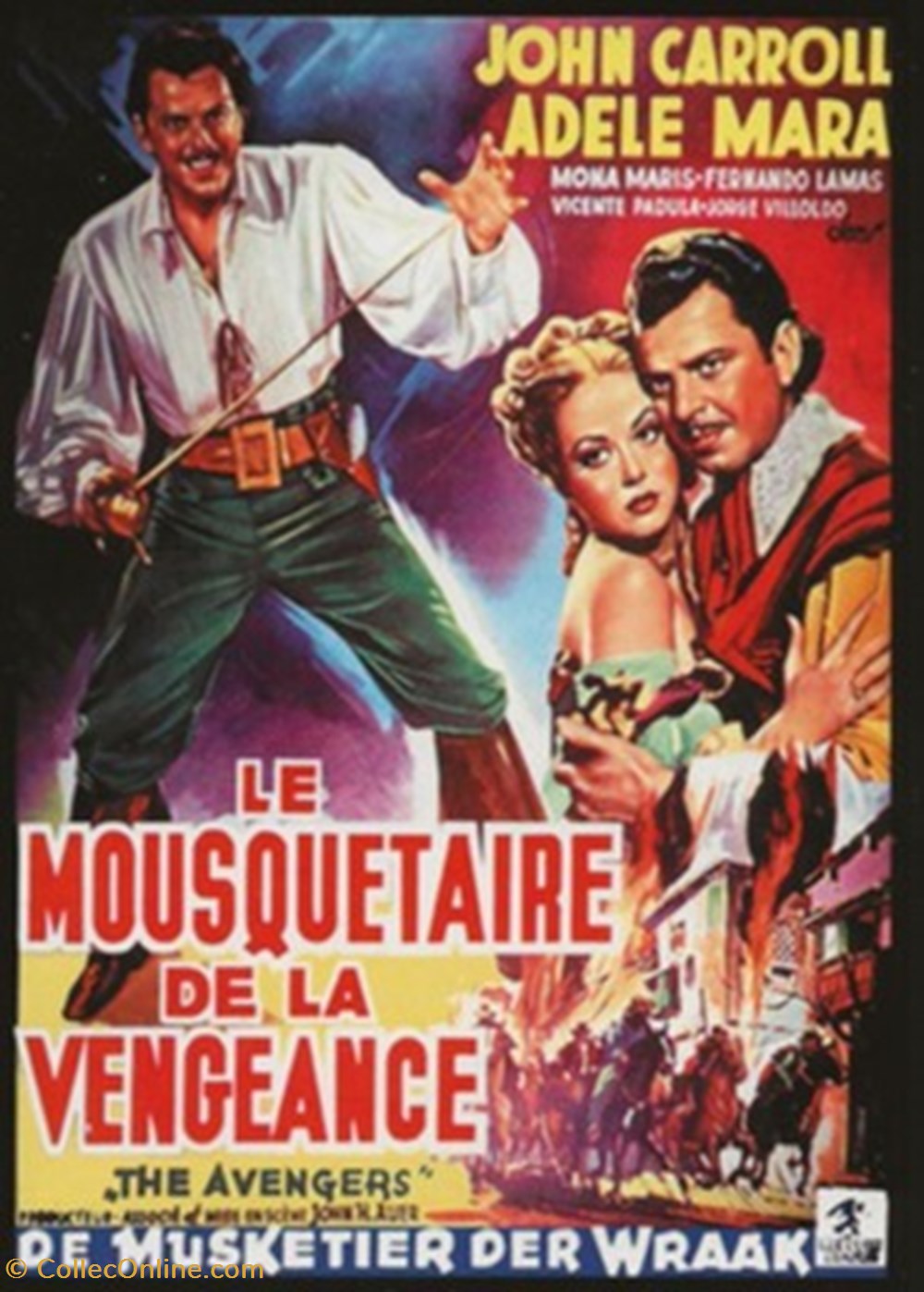 Le mousquetaire de la vengeance cartes postales autres le mousquetaire de la vengeance