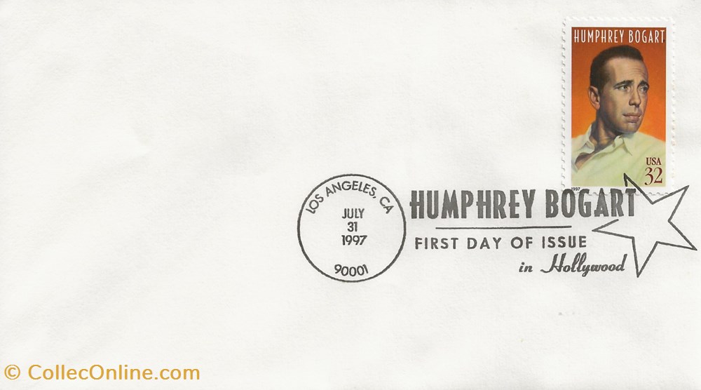 Los Angeles (Etats-Unis) 1997 Humphrey Bogart timbres los angeles etats unis 1997 humphrey bogart