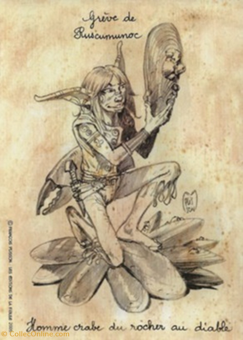 Les korrigans d'Elidmenn (02) cartes postales bande dessinee les korrigans elidmenn 02