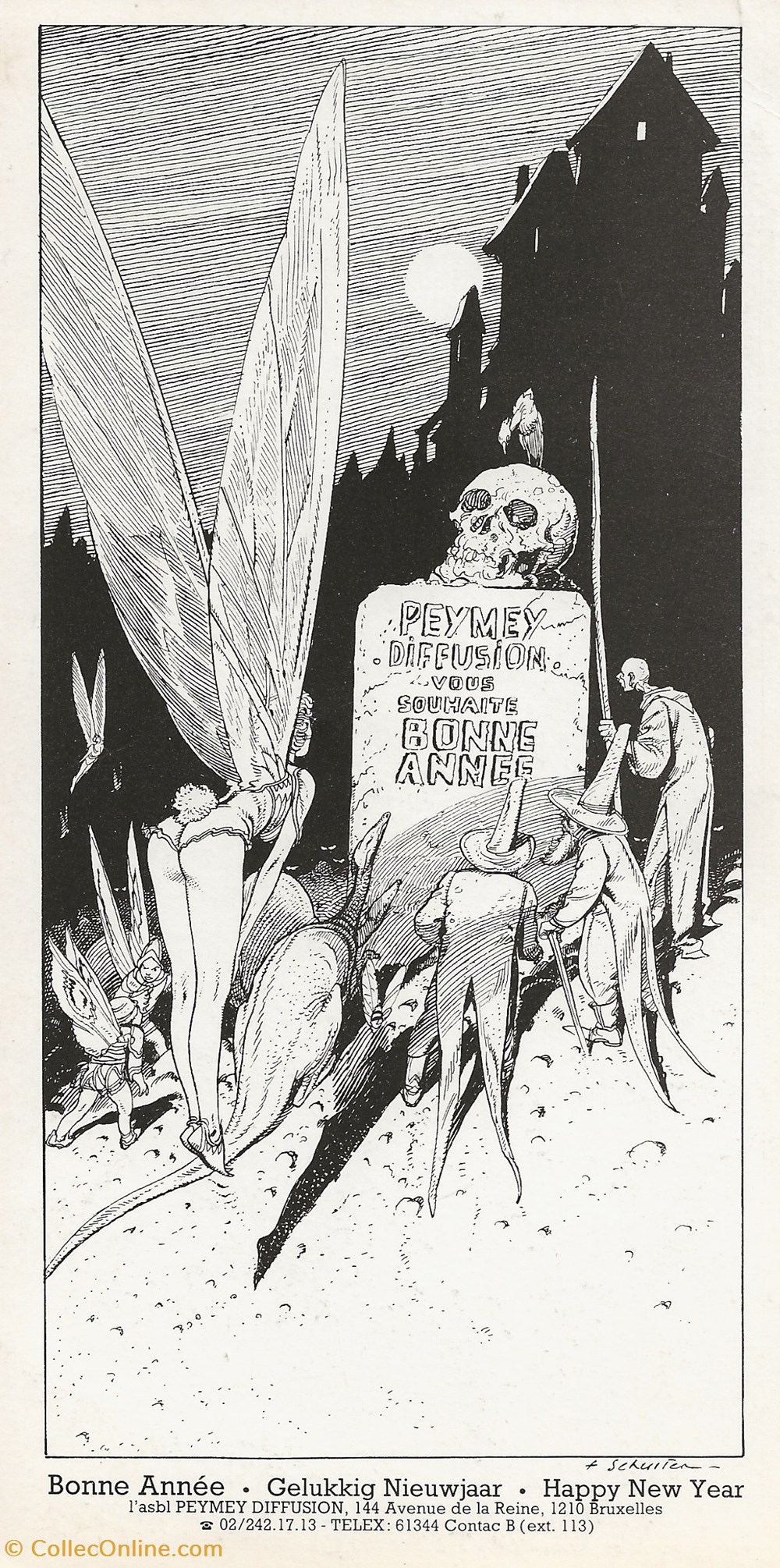 cartes postales bande dessinee francois schuiten
