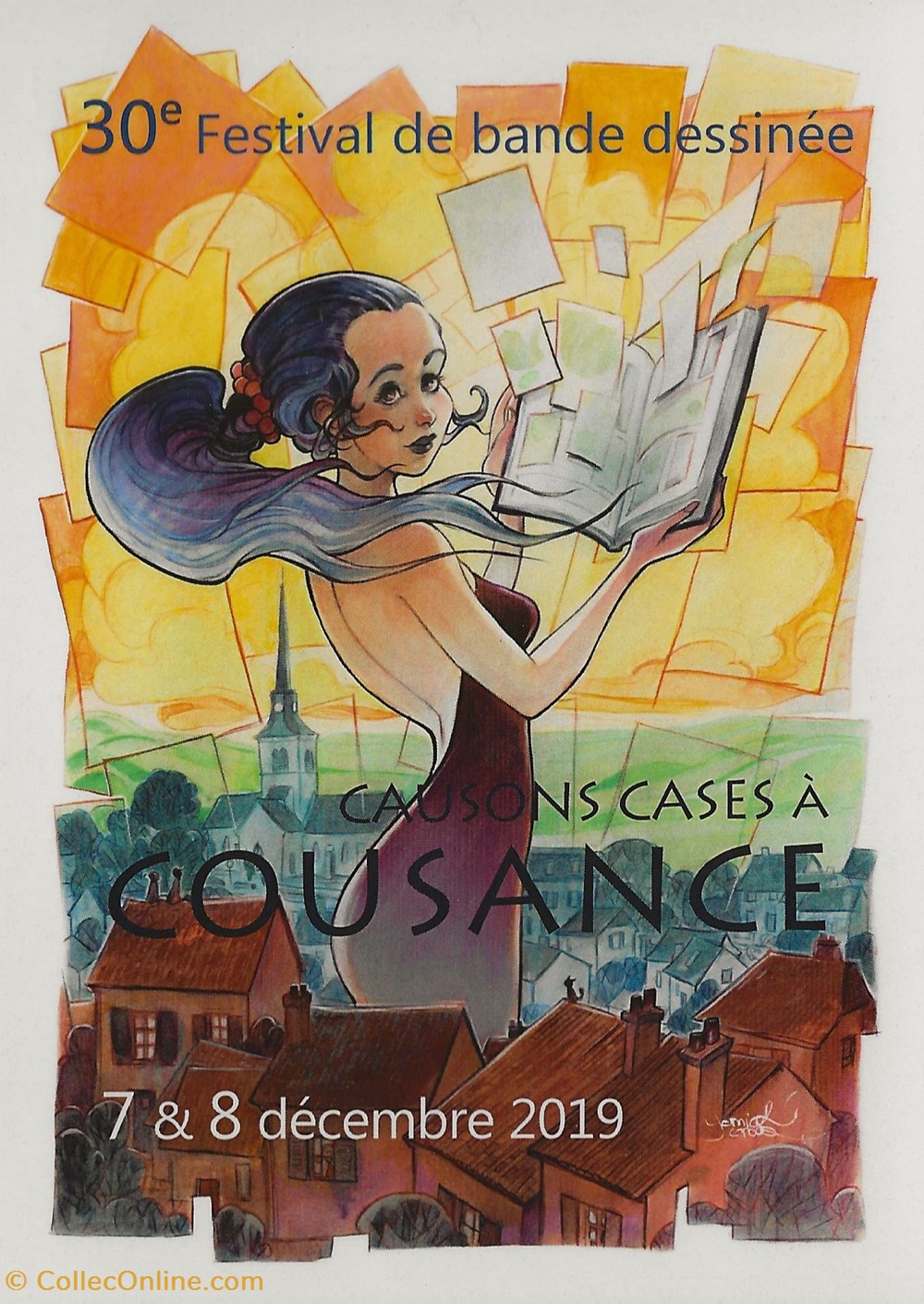 Cousance (39) 2019 cartes postales bande dessinee cousance 39 2019