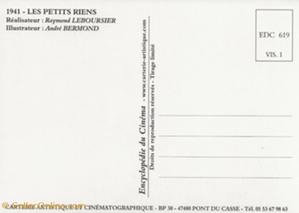 cartes postales autres les petits riens