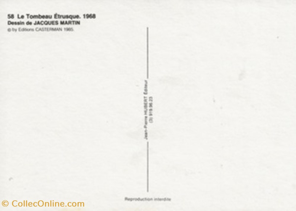 cartes postales bande dessinee alix