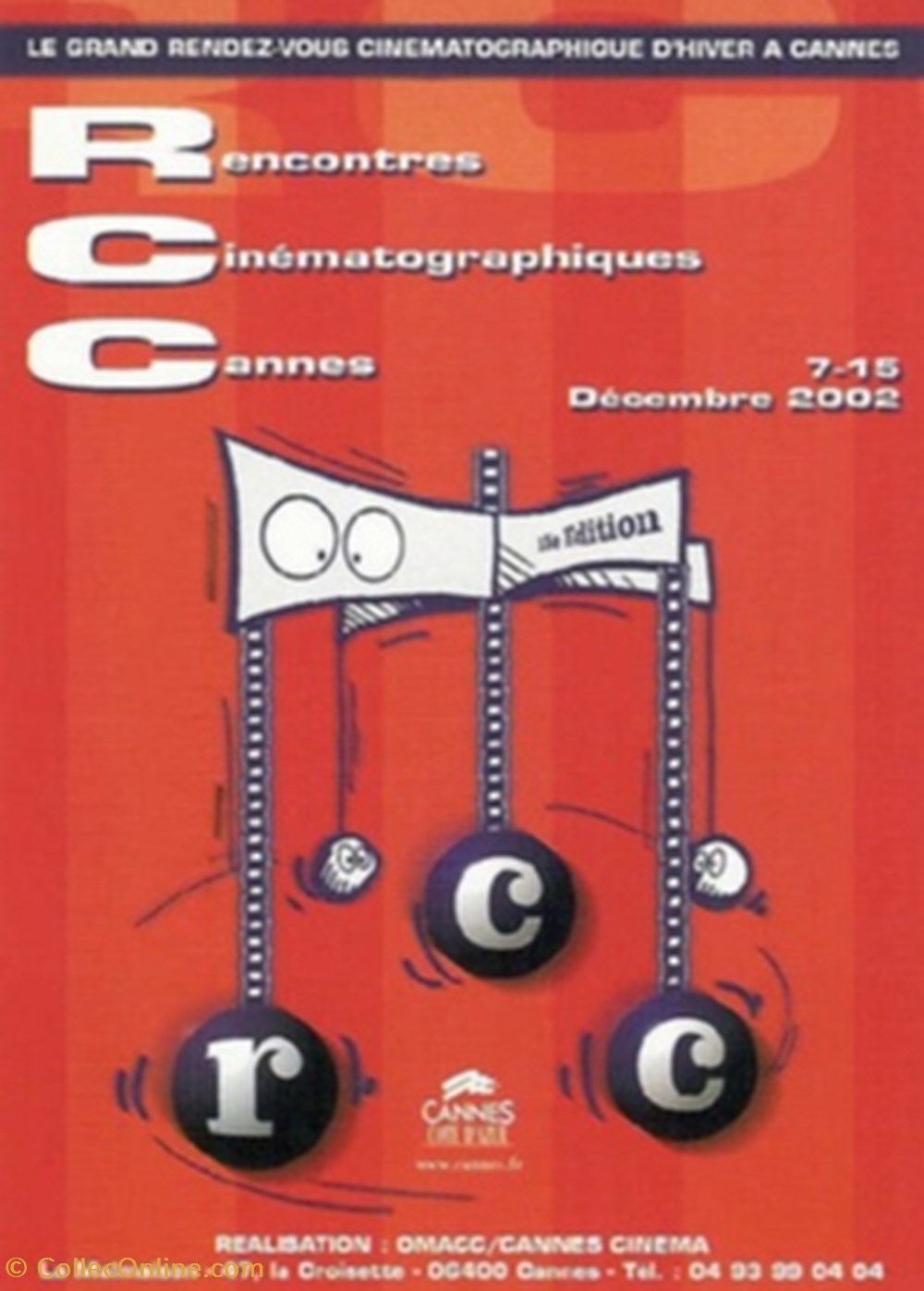 Cannes Rencontres cinématographiques 2002 cartes postales autres cannes rencontres cinematographiques 2002