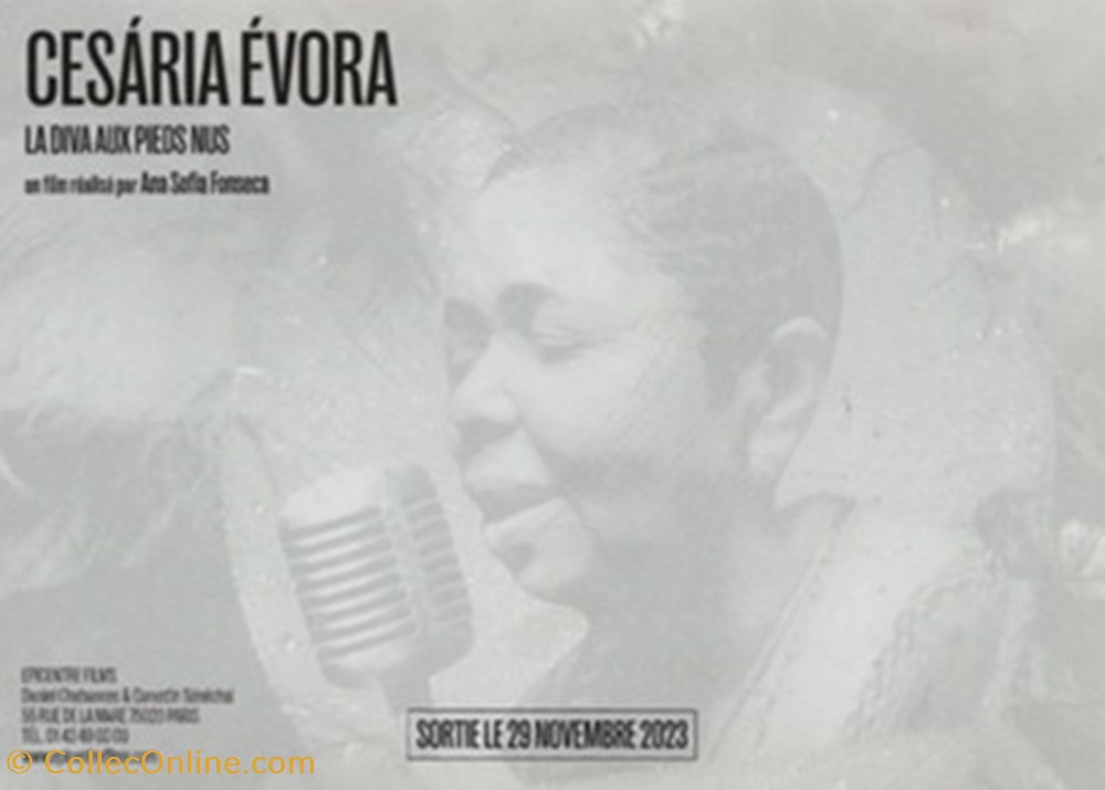 cartes postales autres cesaria evora la diva aux pieds nus