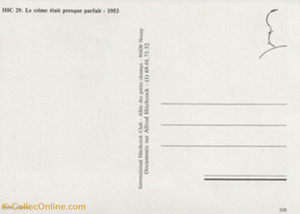 cartes postales autres le crime etait presque parfait