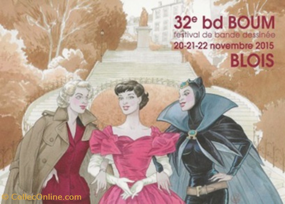 Blois (41) 2015 cartes postales bande dessinee blois 41 2015