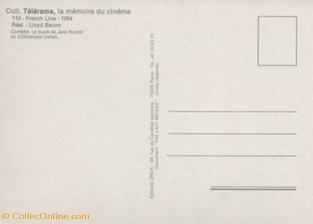 French line cartes postales autres french line