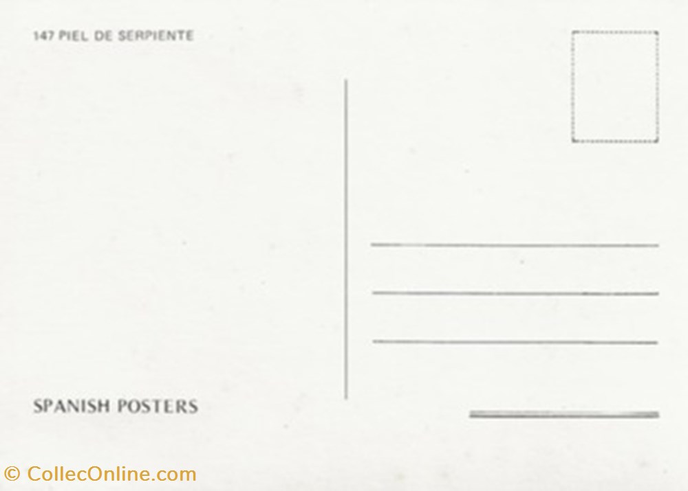 Piel de serpiente cartes postales autres piel de serpiente