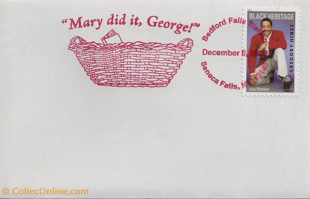 Senecca Falls (Etats Unis) 2022 "Mary did it, George:" timbres senecca falls etats unis 2022 mary did it george