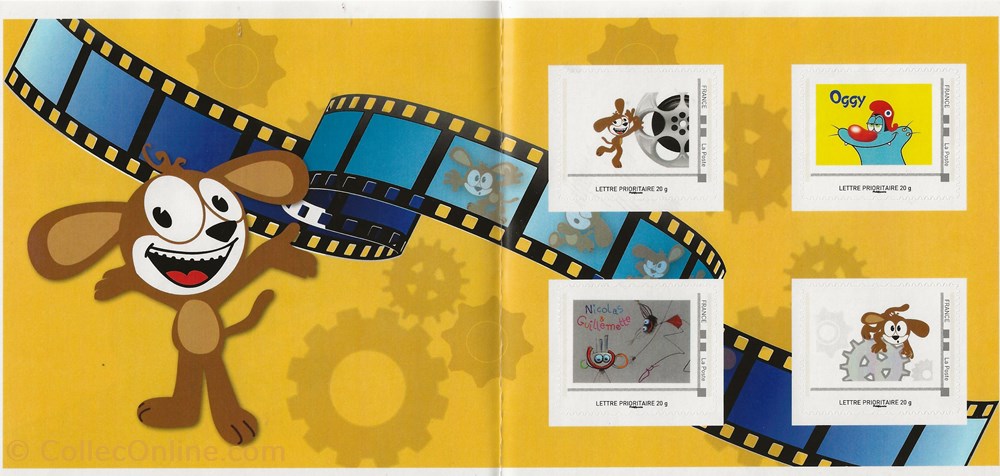 ZZZ 2012 Collector Dans les coulisses du film d'animation timbres zzz 2012 collector dans les coulisses du film animation