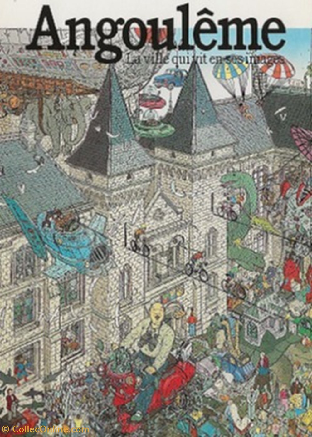 ZZ Divers Angoulême cartes postales bande dessinee zz divers angouleme