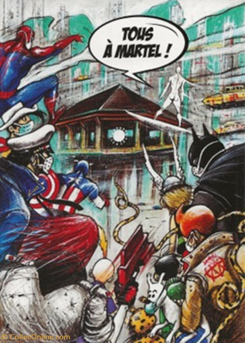 cartes postales bande dessinee martel 46 2020