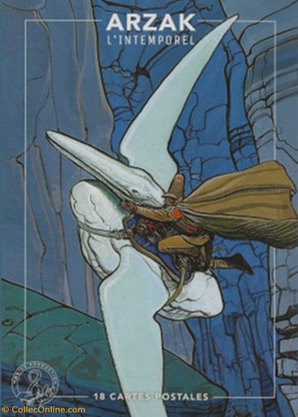 Arzak l'intemporel 3 cartes postales bande dessinee arzak intemporel