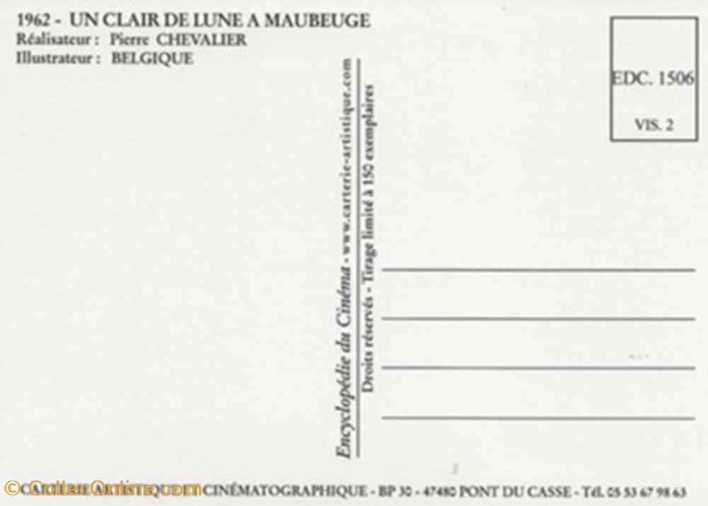 Un clair de lune à Maubeuge cartes postales autres un clair de lune a maubeuge