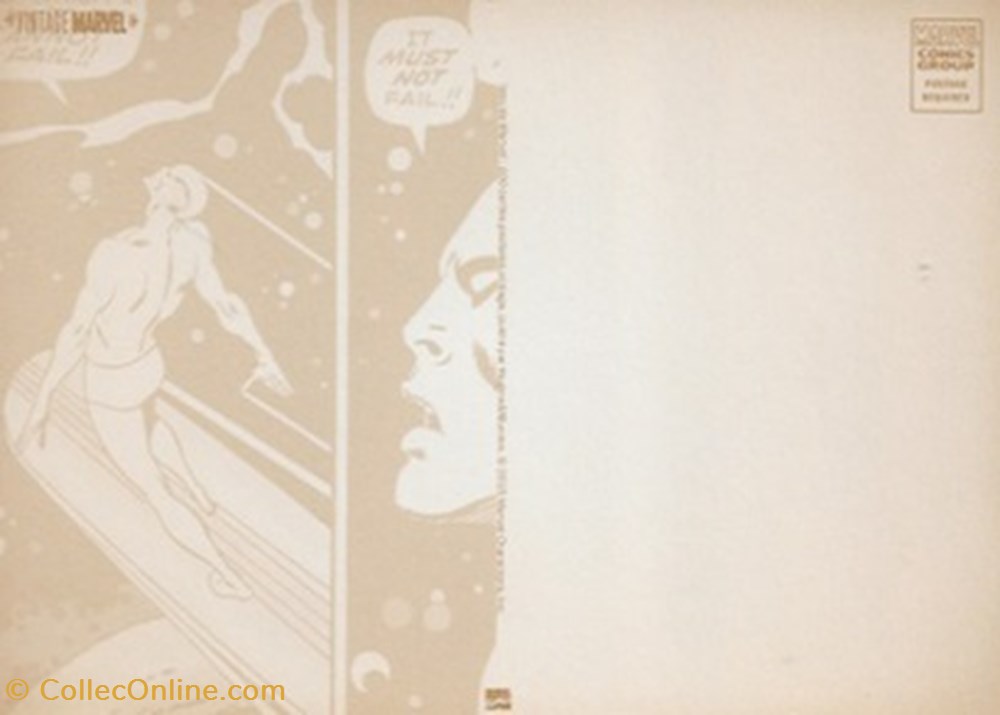 cartes postales bande dessinee marvel