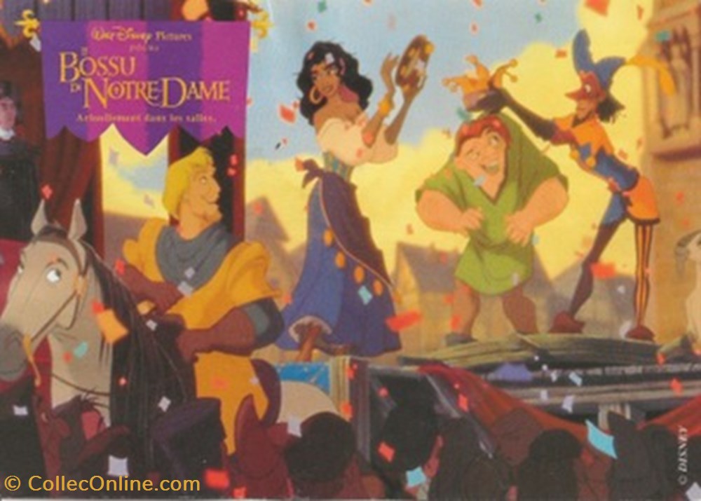 cartes postales autres le bossu de notre dame