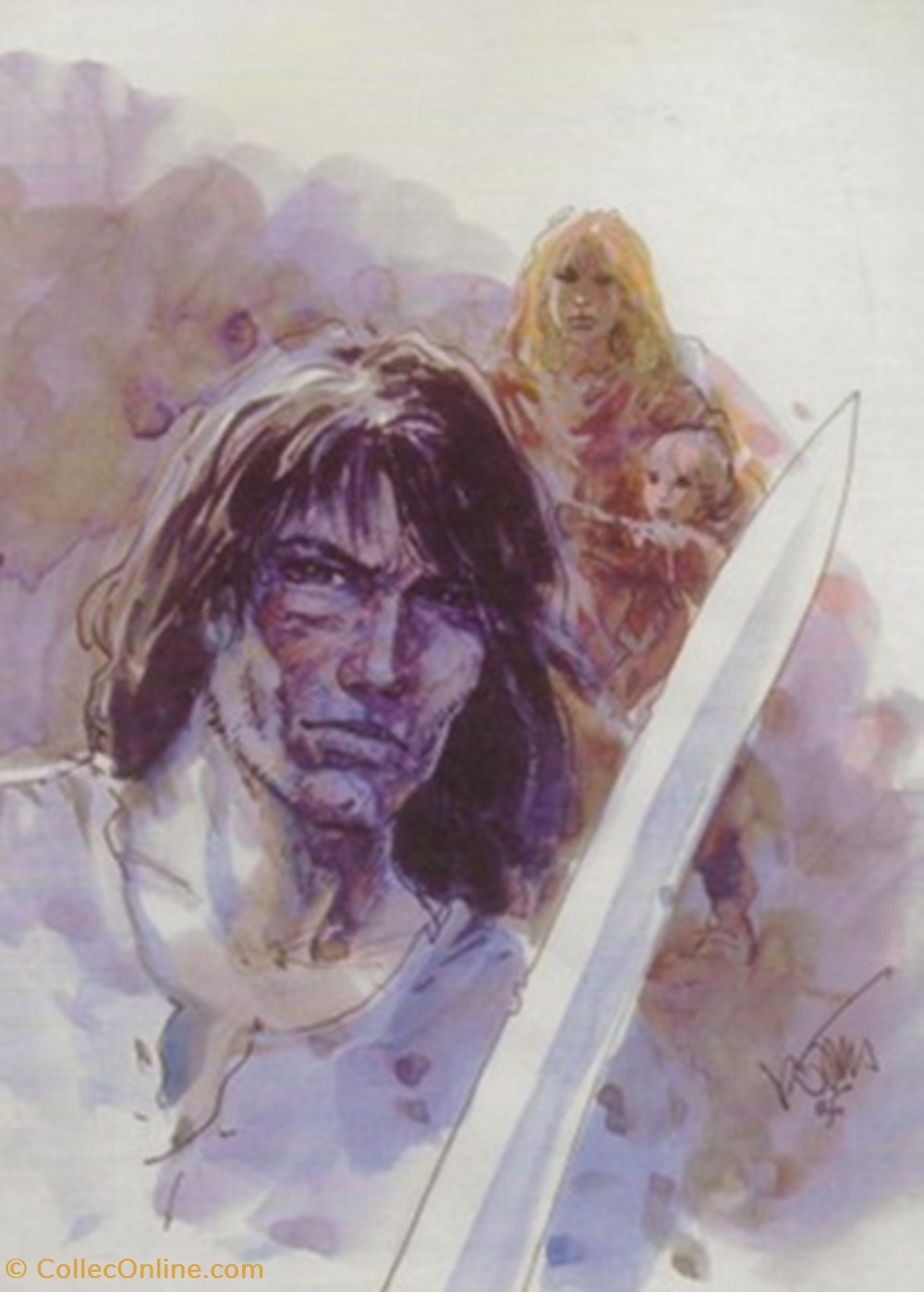 cartes postales bande dessinee thorgal