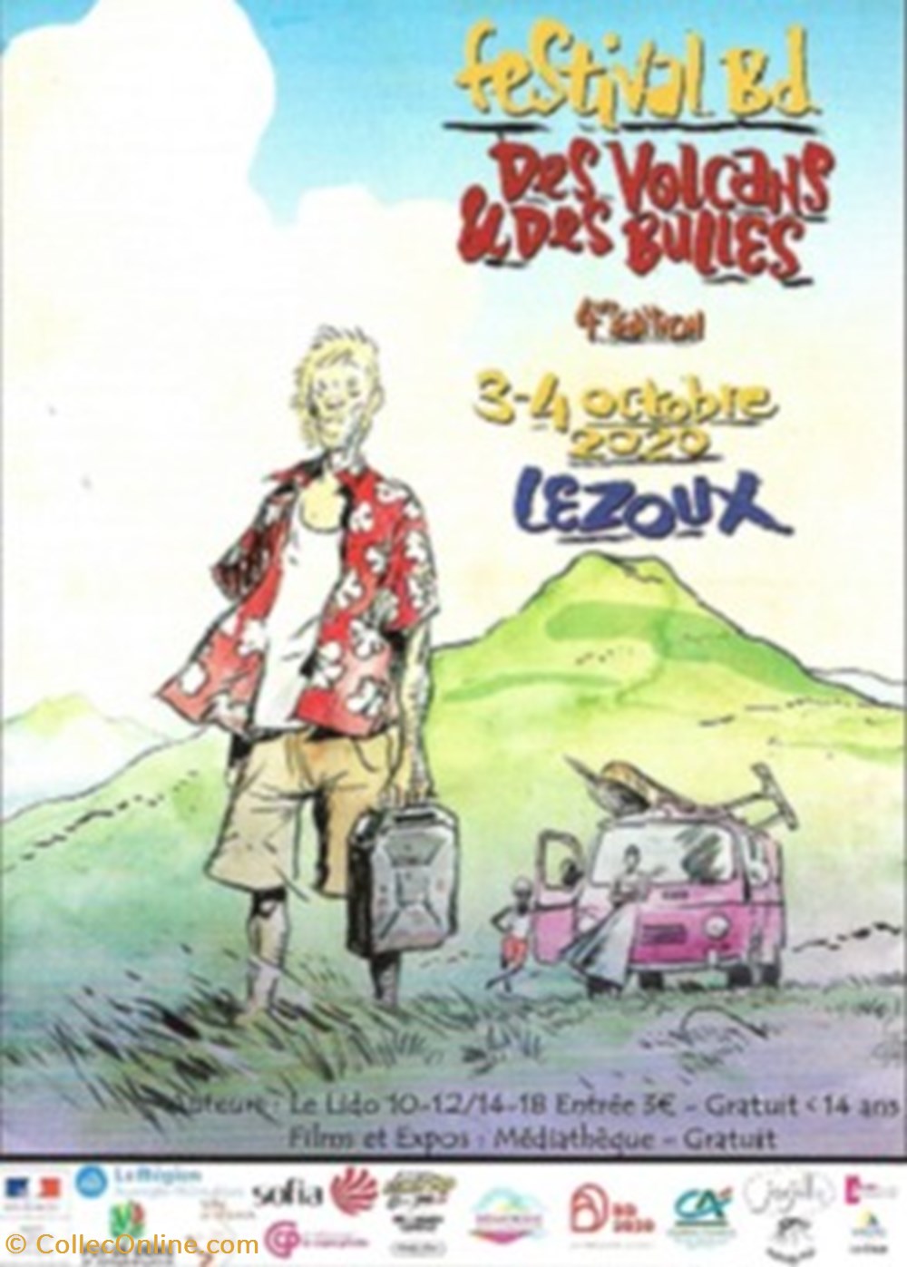Lezoux (63) 2020 cartes postales bande dessinee lezoux 63 2020