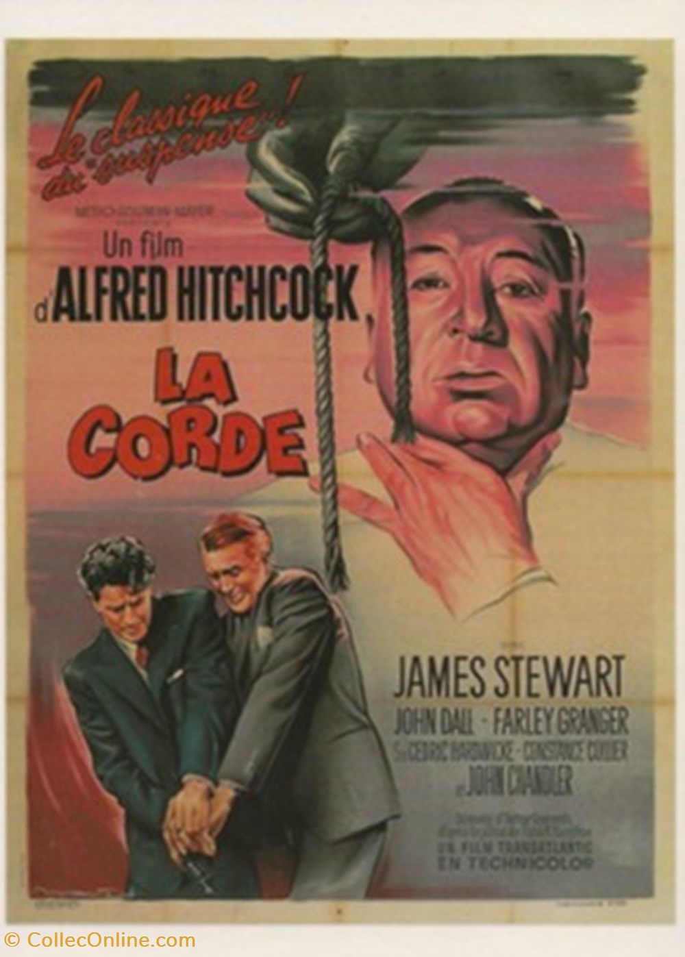 cartes postales autres la corde