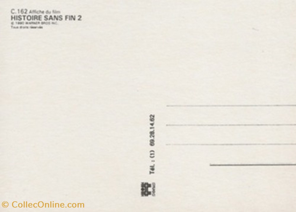 L'histoire sans fin II - Un nouveau chapitre cartes postales autres l histoire sans fin ii un nouveau chapitre