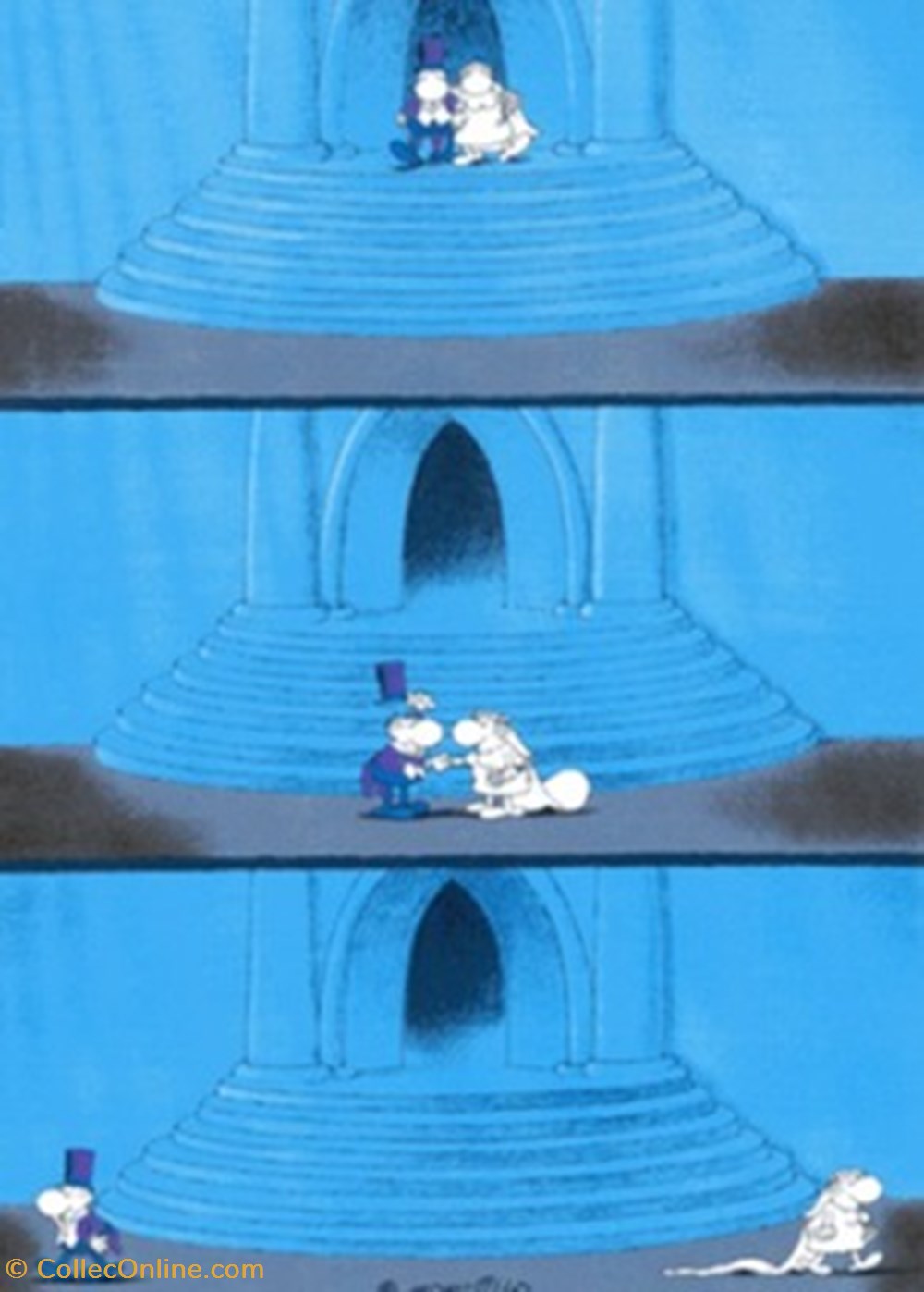 Guillermo Mordillo cartes postales bande dessinee guillermo mordillo