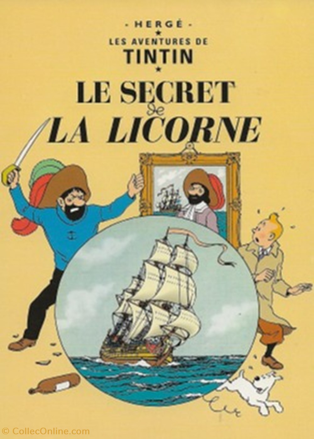 Tintin cartes postales bande dessinee tintin
