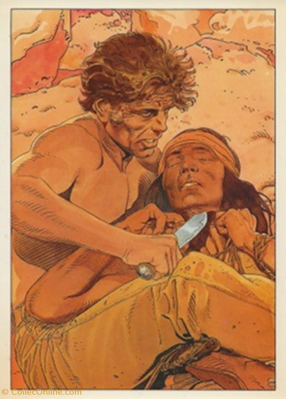 cartes postales bande dessinee blueberry