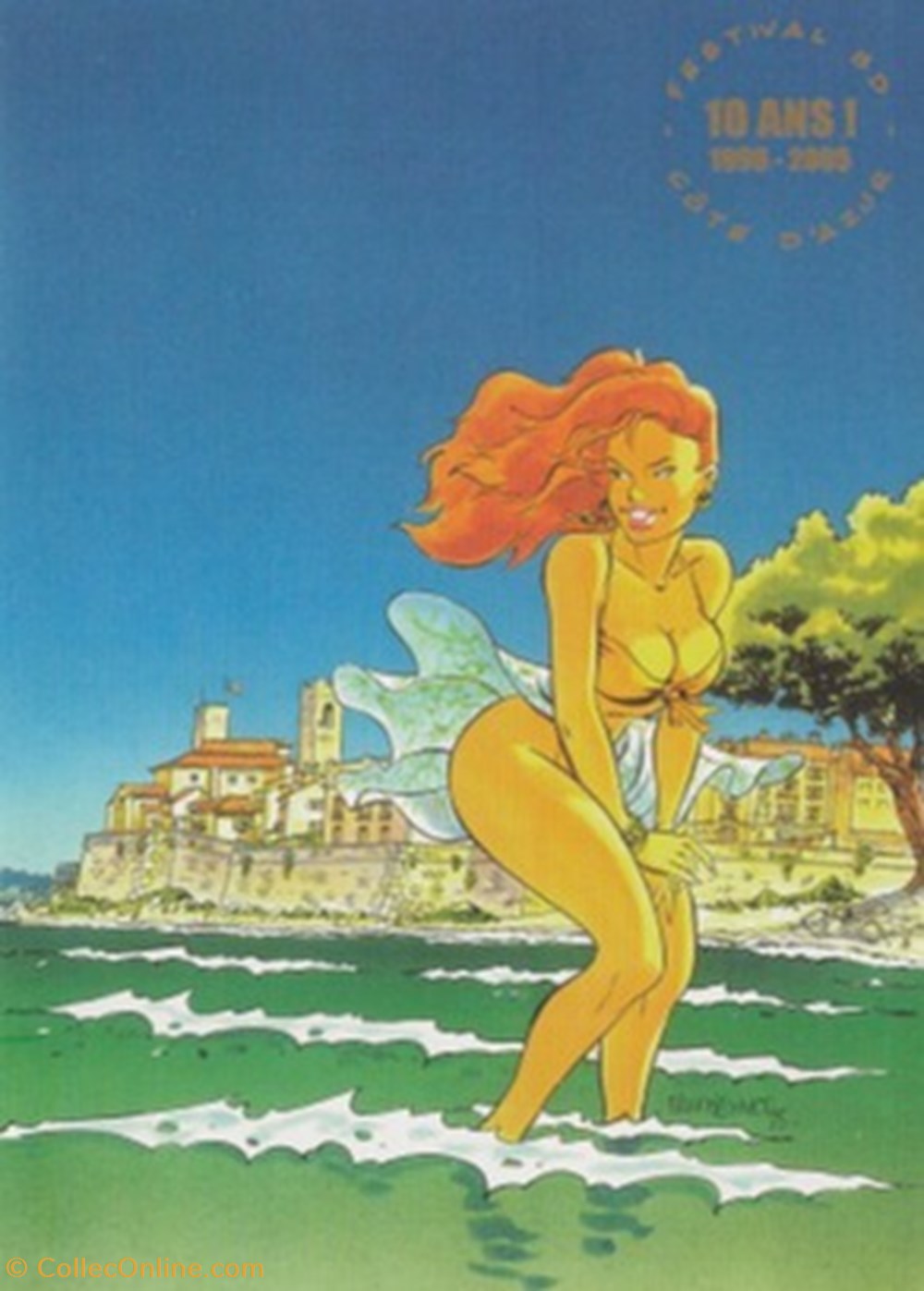 Mandelieu - la - Napoule (06) 1998 cartes postales bande dessinee mandelieu la napoule 06 1998