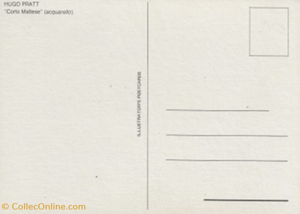 Corto Maltese cartes postales bande dessinee corto maltese