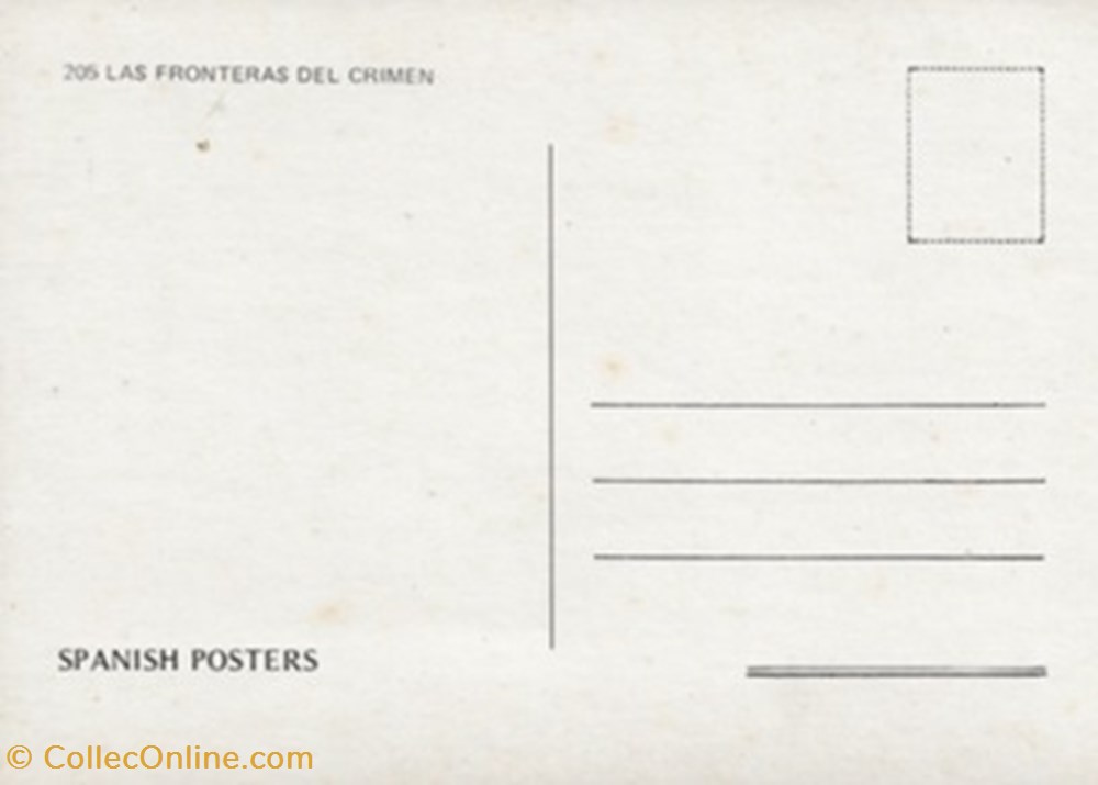 Las fronteras del crimen cartes postales autres las fronteras del crimen