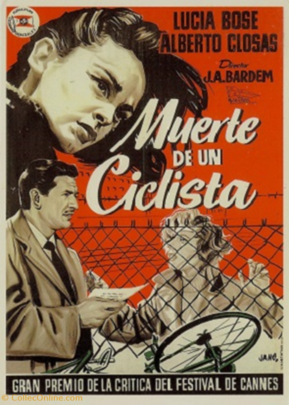 Muerte de un ciclista cartes postales autres muerte de un ciclista