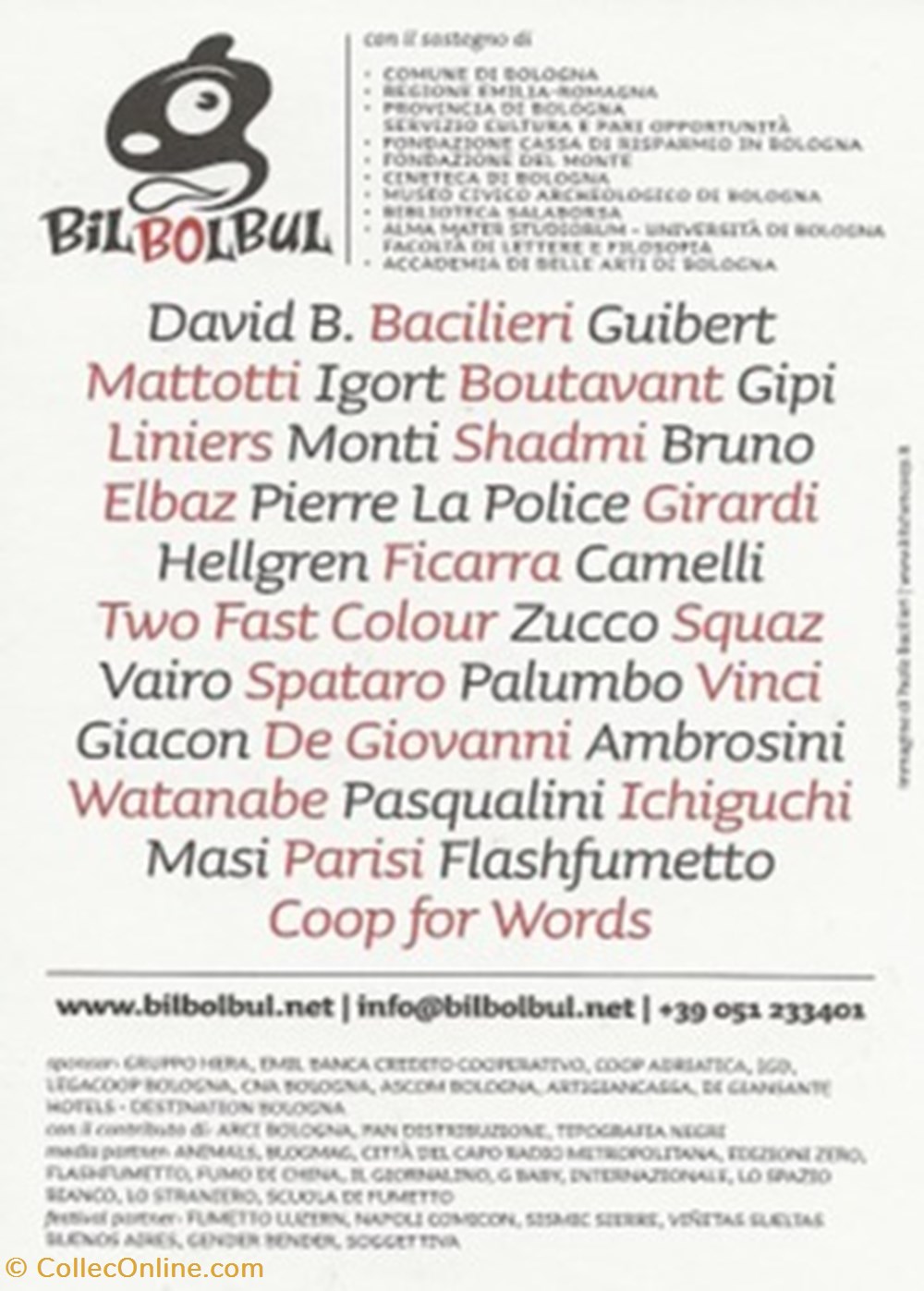 Bologne (Italie) 2010 cartes postales bande dessinee bologne italie 2010