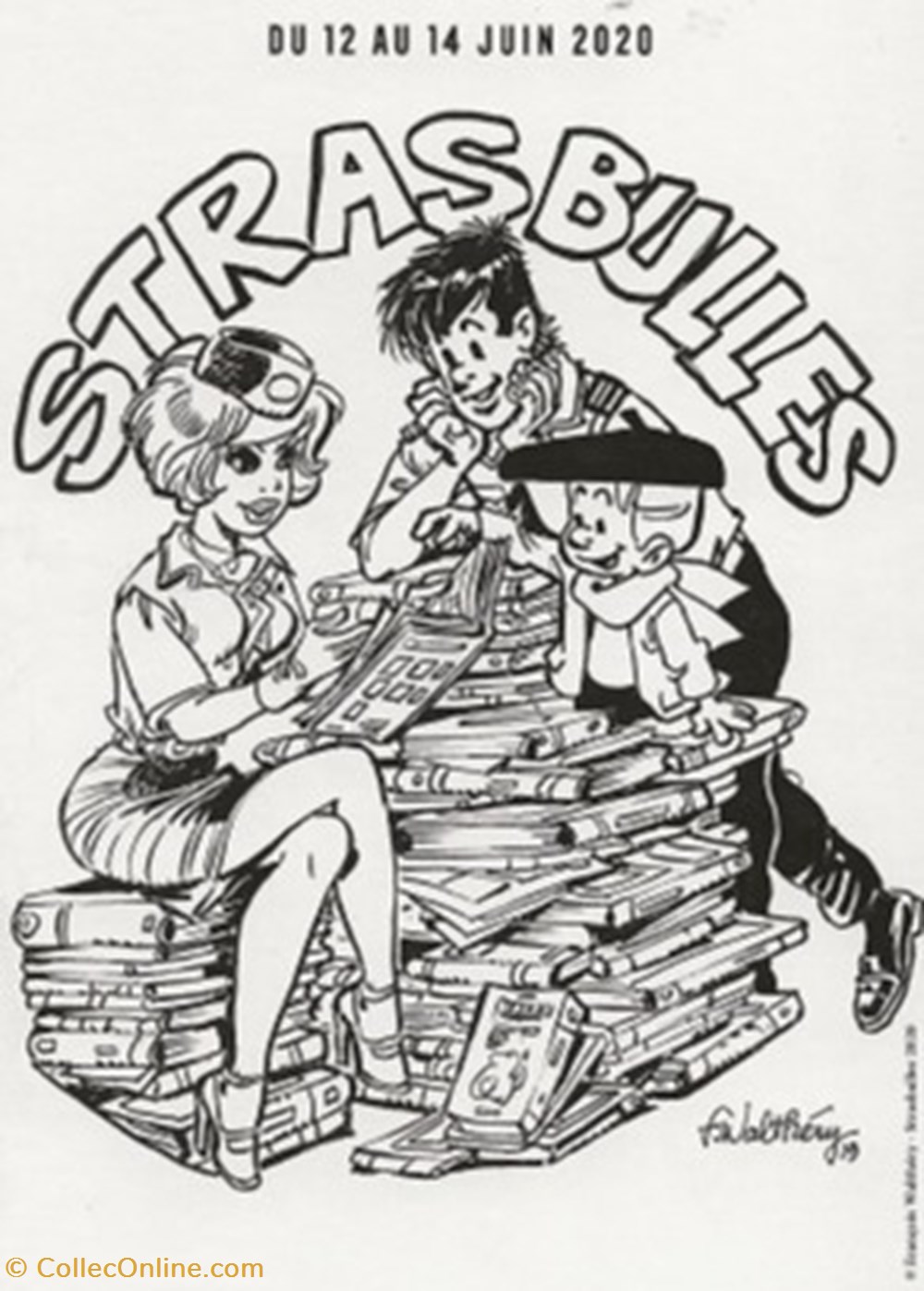 Strasbourg (67) 2020 cartes postales bande dessinee strasbourg 67 2020