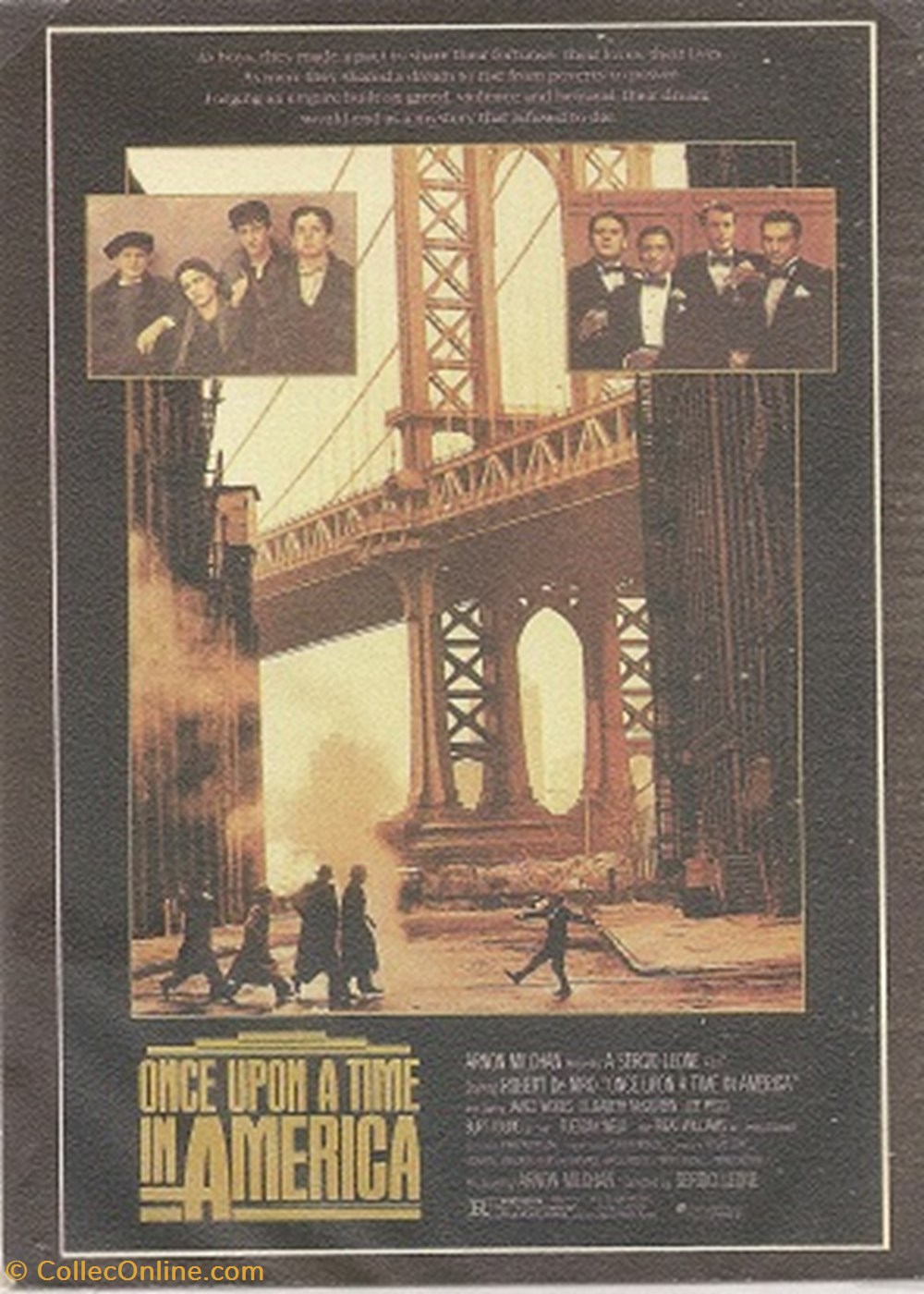 Once upon a time in America cartes postales autres once upon a time in america