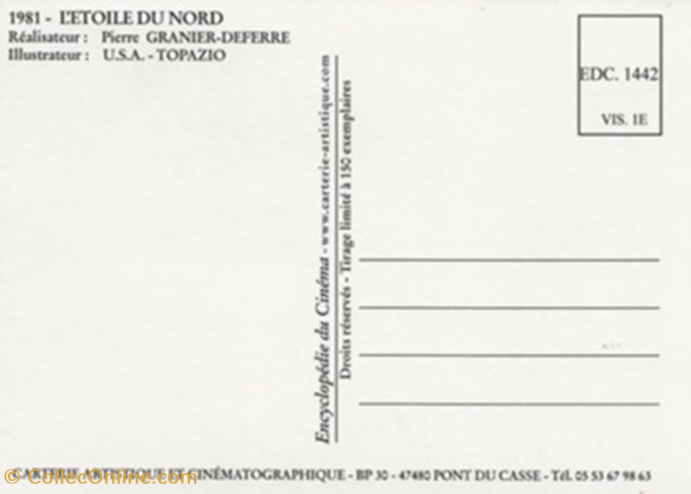 L'étoile du nord cartes postales autres l etoile du nord