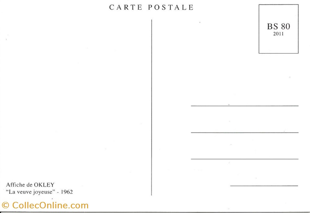 La veuve joyeuse cartes postales autres la veuve joyeuse