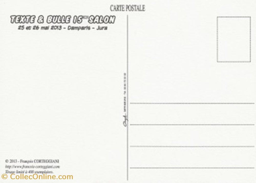 Damparis (39) 2013 cartes postales bande dessinee damparis 39 2013